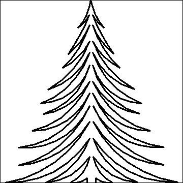 (image for) Christmas Tree 1 and Half-L03012* - Click Image to Close